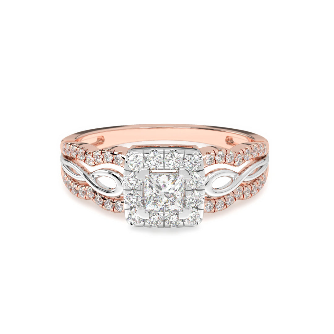 Zoé - Princess Halo with Pavé