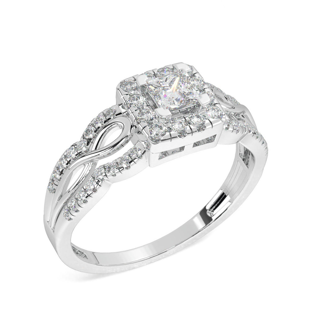 Zoé - Princess Halo with Pavé