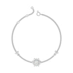 Load image into Gallery viewer, Diamond Flower Bracelet
