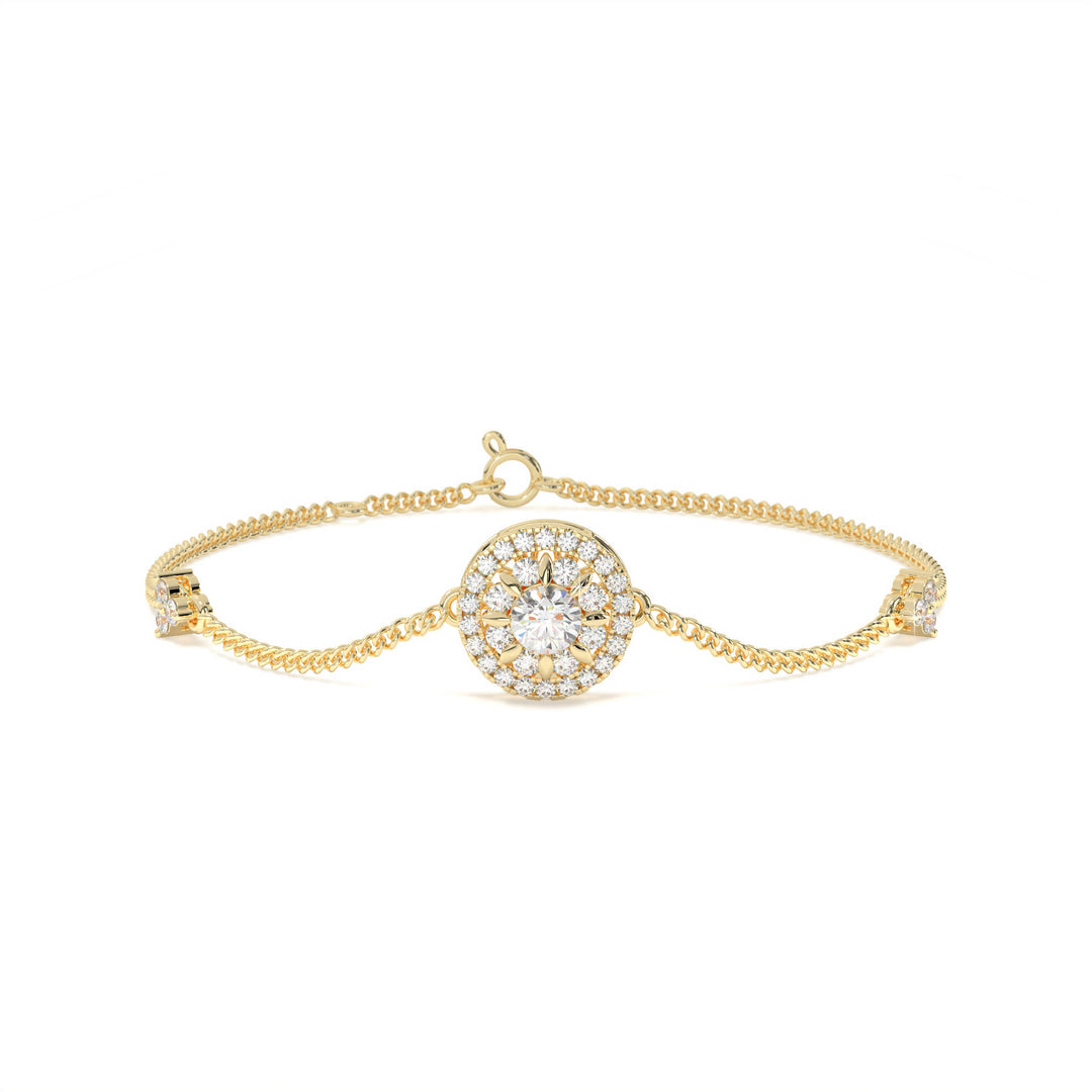 Glimmering Round Bracelet