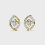 Load and play video in Gallery viewer, Delicate Diamond Stud Earring
